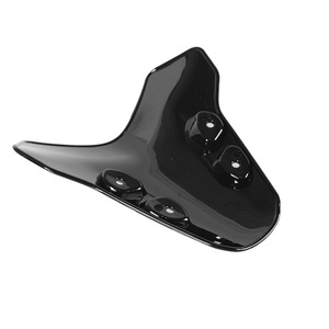 Pare-brise de moto pour Yamaha MT 07 21 22, déflecteur d'air avant en polycarbonate noir, gris, transparent, pièce de mise à niveau - Product Image 4