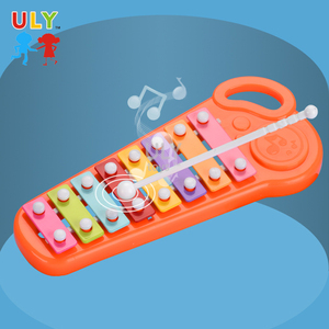 Ensemble de jouets d'instruments de percussion en plastique de dessin animé éducatif pour enfants et tout-petits, 8 pièces - Product Image 3