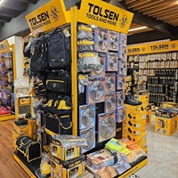 Étagère de sol en métal, outil électrique de bricolage, outils à air, outil de quincaillerie, présentoir métallique, bon marché usine OEM