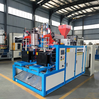 Machine de moulage par soufflage de vase en plastique HDPE