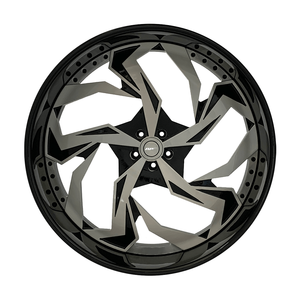 Rines Forjados Roc Custom de 24, 26, 28 y 30 Pulgadas, Estilo <span class=keywords><strong>Trapstar</strong></span> con Borde Profundo, 6x139.7, 5x120.7, para Classic Caprice, GMC Yukon, Suburban - Product Image 4