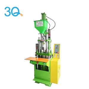 3Q 15T plastic vertical injection machine Audio plug USB Electronic cable head clamping machine with fixed mold