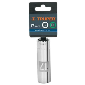 Master con 48 unità presa lunga 17mm, 6 punti, 1/2 'azionamento, Truper - Product Image 4