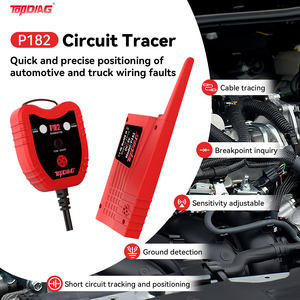 2026 Yeni TopDiag P182 Araç Kablo Takip Cihazı Test Cihazı 9-30V Otomotiv Elektrik Kablo Test Cihazı Kablo Kısa Devre Bulucu - Product Image 2