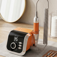 Machine à ongles électrique Zeal Shine avec écran numérique et support pour pièce à main, idéale pour le vernis à ongles