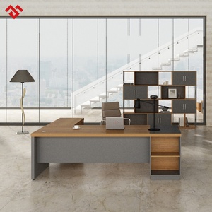 2.2m Flexible MDF Office <b>Desk</b> Executive Manager <b>Table</b> Design Executive <b>Table</b> - Product Image 2