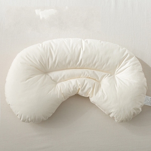 100% algodón Protector de sueño para recién nacidos Almohada de cabeza infantil de punto con relleno de fibra reciclada ecológica Aprobado por Oeko-Tex - Product Image 2