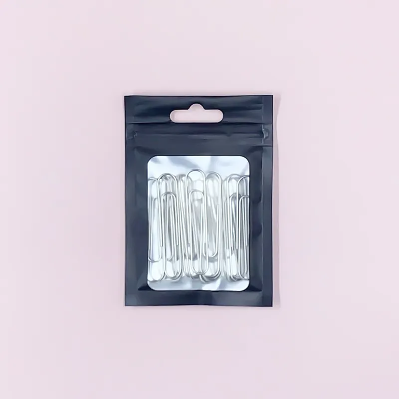 Mini Vòng Đeo Tay Bông Tai Vòng Cổ Huy Hiệu Nhựa Frosted Tái Sử Dụng Tùy Chỉnh In Ấn Bao Bì Đầy Màu Sắc Ziplock Với Cửa Sổ Túi
