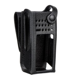 PMLN5842A Trage tasche aus hartem Leder mit 3 drehbaren Gürtels ch laufen Kompatibel mit Walkie Talkie-Modellen DP4801E und DP4601E - Product Image 1
