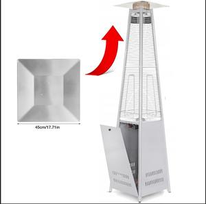 Meilleure vente de tour en acier inoxydable d'approvisionnement d'usine <span class=keywords><strong>chauffage</strong></span> rapide extérieur réservoir infrarouge d'arrière-cour pyramide sécurité patio <span class=keywords><strong>chauffage</strong></span> <span class=keywords><strong>au</strong></span> <span class=keywords><strong>gaz</strong></span> - Product Image 2