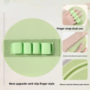 Tablettes de bain exfoliantes ovales en gros, style mode, outil de gommage puissant, indolore et durable - Product Image 3