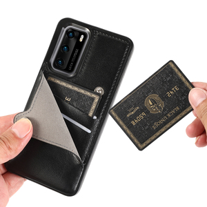 Pratica <span class=keywords><strong>custodia</strong></span> sottile in pelle PU per telefono <span class=keywords><strong>Huawei</strong></span> P40 <span class=keywords><strong>Lite</strong></span> <span class=keywords><strong>Mate</strong></span> 30 elegante Cover per <span class=keywords><strong>cellulare</strong></span> - Product Image 3