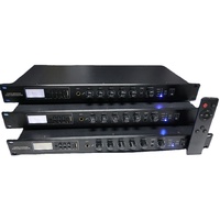 Système de sonorisation pour mosquées, écoles, églises, amplificateur domestique 1U 200W/500W/800W/1KW avec entrée USB/FM/MIC en aluminium et métal