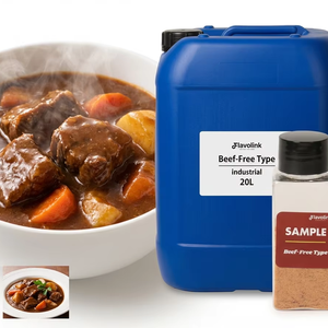 Flavolink R-BFP Base (sans bœuf) Poudre d'aromatisation Halal Premium avec acides aminés pour la production de friandises pour animaux de compagnie 20kg/canette - Product Image 1