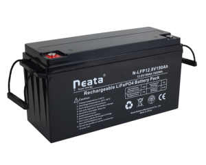 Batería de litio Neata Lifepo4 12V 150AH con 3 años de garantía de fábrica carcasa ABS - Product Image 1