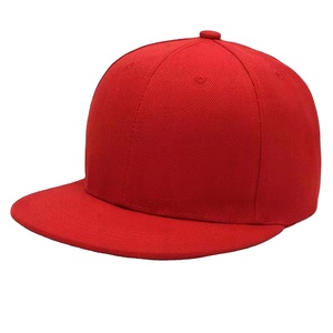 Yüksek Kalite Özel 3D Nakış Logolu Hip Hop Polyester Beyzbol Şapkaları 6 Panel Fitted Şapka Gorras Düz Siperli Snapback Şapkalar - Product Image 1