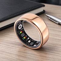 Bague connectée pour le suivi de la santé, du fitness et du sommeil, moniteur de fréquence cardiaque et d'oxygène sanguin, étanche, bague connectée portable, usine OEM ODM