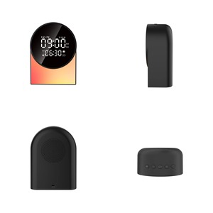 White Noise Sleep Aid Desktop Night Light for <b>Speaker</b> with <b>LED</b> Display for Insomnia-Small Size - Product Image 5
