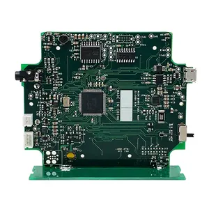 Özel elektronik tasarım çift taraflı PCB kartı montaj LCD monitör denetleyici PCB kartı özel elektrikli mavi lehim PCBA