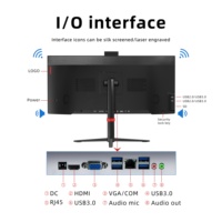 Ordinateur de bureau de jeu RTX2060S 8G RTX3060 12G avec écran LCD IPS 2K de 30 pouces, RAM DDR4, SSD+HDD, clavier et souris sans fil
