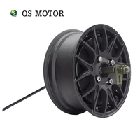 QS New Condition 14x4.25inch Detachable 2000W 260 35h V4 Electric BLDC Wheel Hub Motor for Motorcycles