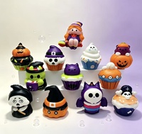 Superventas, viral en internet, Squishy de calabaza de bruja de Halloween, gadget antiestrés de rebote lento con temática de fantasía de cristal, decoración
