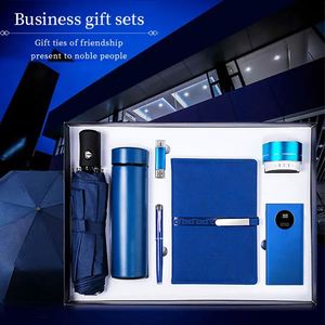 Custom Logo Printed Eco-Friendly Journal Notebook Set Business Corporate Novelty Gifts with Leather Cover Includes Pen Bracelets - Product Image 4