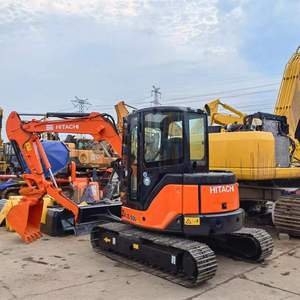 Miniexcavadora Usada de 5 Toneladas Hitachi Zaxis50, Excavadora de Orugas Original Hitachi ZX50 ZX50U ZX50U-3 ZX50U-3F, ¡Gran Oferta! - Product Image 6