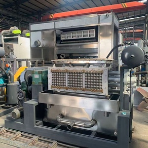 Línea de Producción Rotativa Automática de Bandejas de Pulpa de Papel, 4000 Piezas por Hora, Máquina para Fabricar Bandejas para Huevos y Cajas de Cartón - Product Image 5