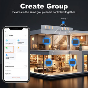 US Smart Switch Matter WiFi Control remoto Smart Manual Panel Switch Compatible con Alexa Voice Control - Product Image 5