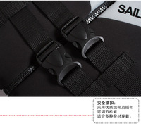 Gilet de sauvetage en néoprène amélioré pour adultes Veste de bain de sécurité en mousse EPE imperméable pour le surf, le kayak et la navigation de plaisance