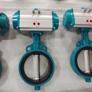 Válvula de Mariposa Neumática para Agua a Temperatura Normal, Aplicación General con Soporte OEM - Product Image 1