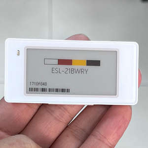 Étiquettes de prix numériques pour étagères avec écran E Ink E Paper de 2,13 pouces, Bluetooth 2,4 GHz, système ESL API ESP 32, étiquette électronique pour étagères - Product Image 2