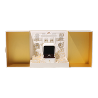 Boîte cadeau double porte en papier recyclable haut de gamme sur mesure XF, vente chaude, pour bijoux et bagues