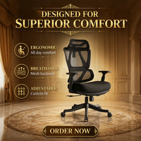 Chaise de bureau ergonomique extensible en maille, design moderne, fonction massage, structure en nylon, mouvement basculant, tissu confortable