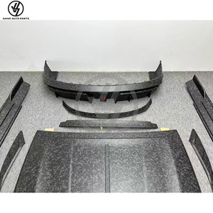 MSY Style Matte Forged Carbon Body <b>Kits</b> for <b>Rolls</b> Royce Spectre 2025 Carbon Hood Car Bumpers Front Diffuser Side Skirt Parts - Product Image 2