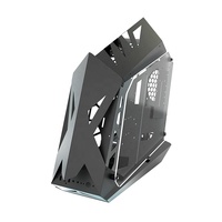 F937 2024 nouveau design de boîtier d'ordinateur de jeu Matx boîtier d'ordinateur tour complète pour ordinateur de bureau boîtier de PC étuis transparents