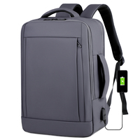 Tas Ransel Laptop Bisnis Kasual Unisex 2026 Tahan Air Multi-kompartemen untuk Kerja, Perjalanan, Sekolah