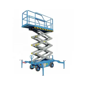 新产品移动式剪式升降机高空作业平台耐用18m伸缩臂升降机高空作业平台