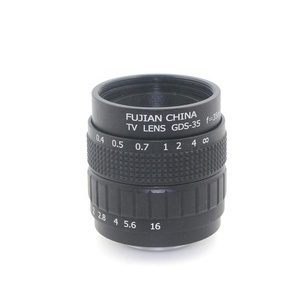 Objectif 35 mm F1.4 à monture C, objectif à focale fixe à iris manuel HD <span class=keywords><strong>2</strong></span>/<span class=keywords><strong>3</strong></span> pouces pour caméra CCTV industrielle, vision industrielle - Product Image 5