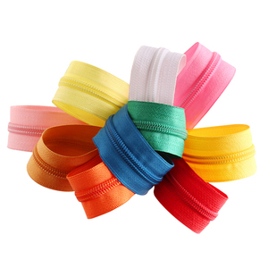 Nhà Sản Xuất Nylon Dây Kéo Nguyên Đen Chết Cuộn Kích Thước 5 Băng Nylon Dây Kéo Dài Chuỗi Nylon Dây Kéo Cho Túi - Product Image 5