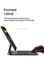Penjualan Langsung Pabrik Harga Pabrik Cina Keyboard USB Nirkabel dengan Lampu Latar LED Keyboard Tablet Standar Baru untuk Smartphone