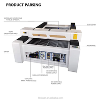 Mesin Ukiran Laser Co2 1300*2500mm Mesin Pemotong Laser Harga Pabrik 130W 150W 300W 600W Mesin Laser 51*98 Inci
