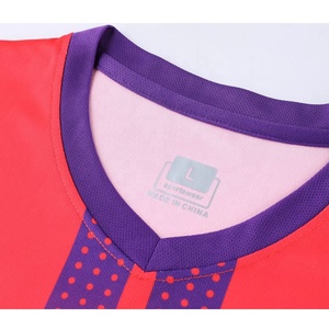 Maglia da <span class=keywords><strong>Calcio</strong></span> Personalizzata all'Ingrosso con Logo della Squadra, Manica Corta, Traspirante, in Spandex/Poliestere, Uniforme da <span class=keywords><strong>Calcio</strong></span> OEM per Adulti - Product Image 5