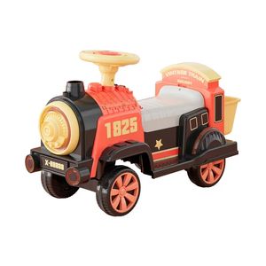 Trenino Elettrico per <span class=keywords><strong>Bambini</strong></span> a Doppia Trazione Ricaricabile Biposto Giocattolo a Batteria con Telecomando Trattore con Doppio Rimorchio - Product Image 6