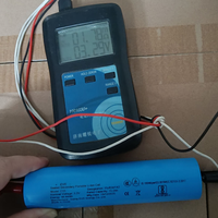 بطارية ليثيوم فوسفات الحديد IMR 18650 طراز 33140 C33 بجهد 3.2 فولت وسعة 15 أمبير في الساعة قابلة لإعادة الشحن مع 1500 دورة شحن وتحمل درجات حرارة واسعة من -25 إلى 50 درجة مئوية للدراجات الكهربائية والسكوترات الكهربائية