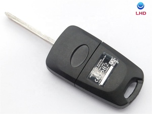 Pour Sportage K2 K5 <span class=keywords><strong>Rio</strong></span> 3 Picanto Ceed Cerato Sportage coque de clé à rabat à 3 boutons lame TOY49 avec fixation à vis vissée à l'arrière - Product Image 3