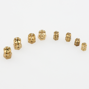 Attache de meuble Offre Spéciale <span class=keywords><strong>M6</strong></span> * 12 écrou hexagonal intégré en laiton écrous pré-insérés pour connecteurs de panneaux de meubles en bois - Product Image 3