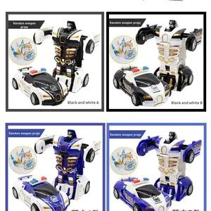 1/18 2 en 1 Robots de transformación vehículo deportivo modelo Rc coche deformación <span class=keywords><strong>Robot</strong></span> coche Control remoto coche juguete para niños regalo - Product Image 3