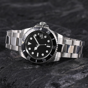 Reloj BOMAXE de Acero Inoxidable con Logotipo Personalizado, Resistente al Agua 5BAR, Reloj de Lujo para Hombre con Movimiento de Cuarzo, Caja y Correa de Acero Inoxidable, Diseño de Mariposa - Product Image 5